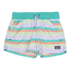 PATAGONIA Costa Rica Baggies Water Swim Shorts Vacation Ocean Beach Girl’s M